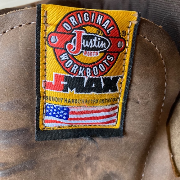 Justin’s JMax Mens 8” Workboot - Picture 2 of 8